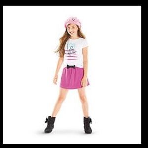 American girl doll skirt for little girl